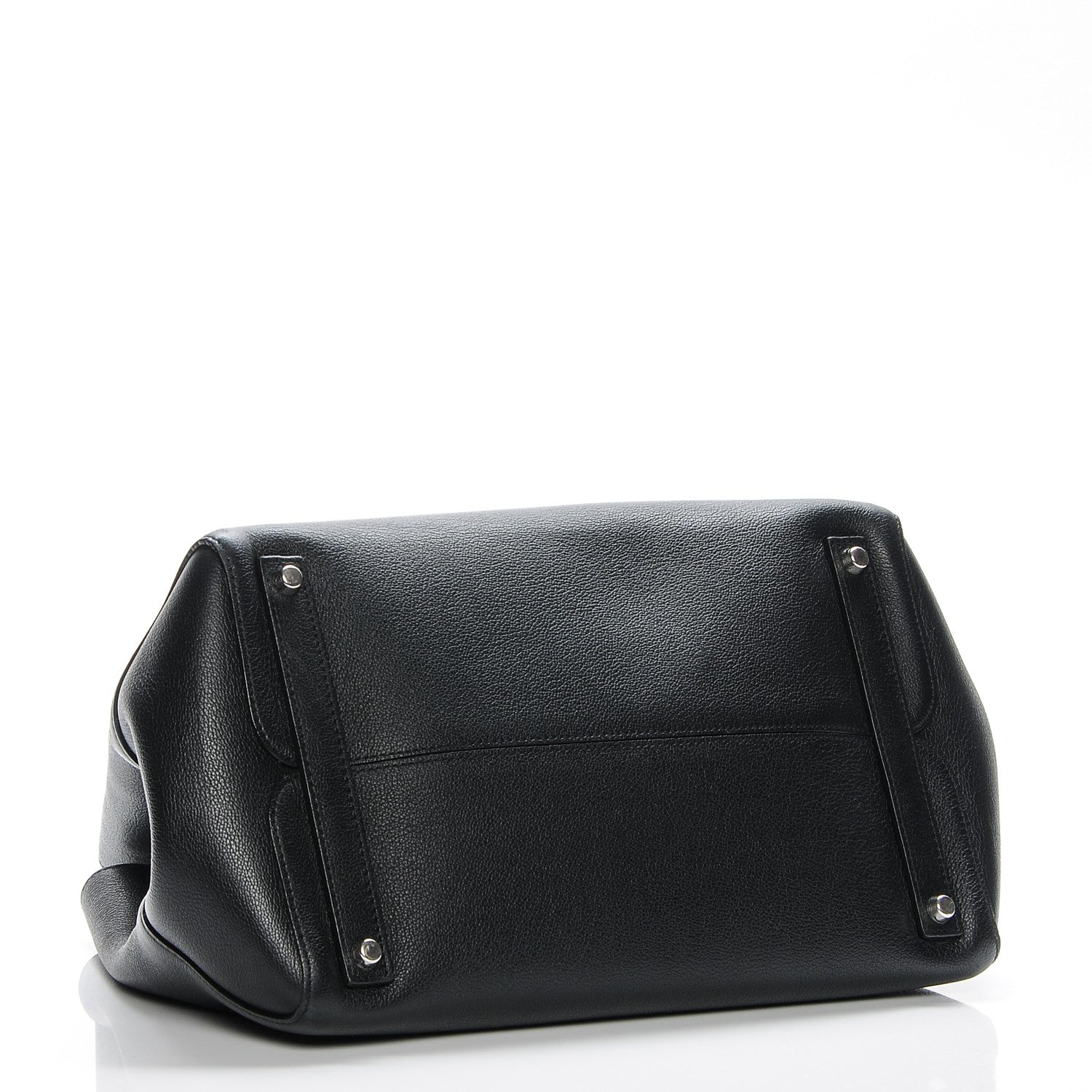 Christian Dior Supple Grained Calfskin Large Open Bar Tote Black 4 of 7