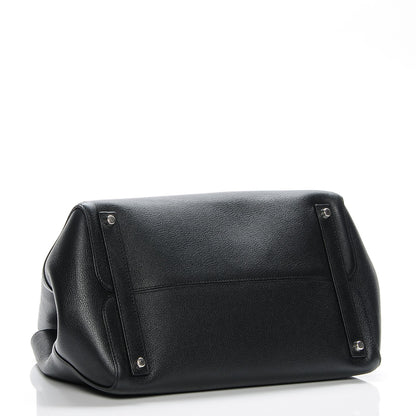 Christian Dior Supple Grained Calfskin Large Open Bar Tote Black 4 of 7