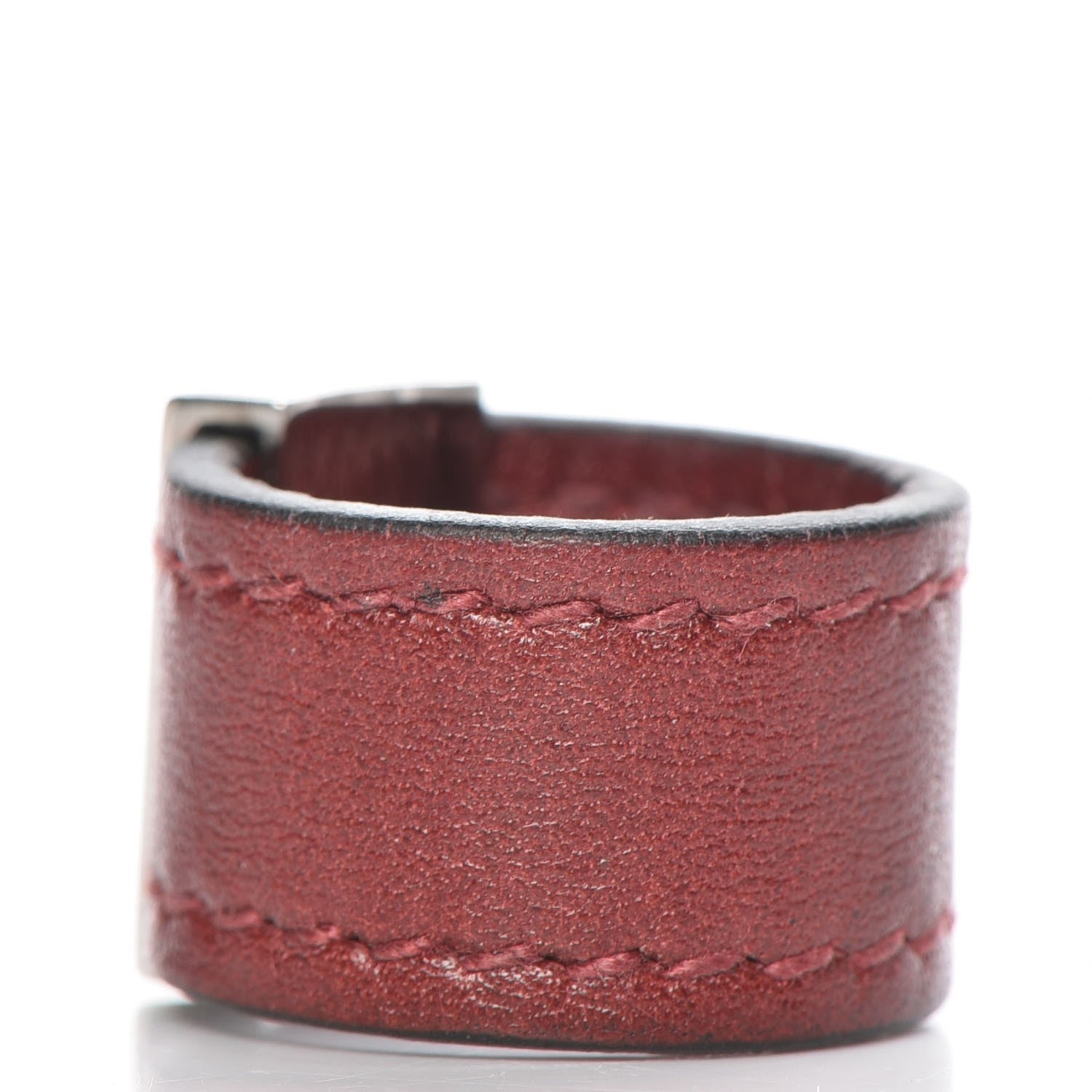 Hermes Tadelakt Medor Ring 5 Rouge H 3 of 4