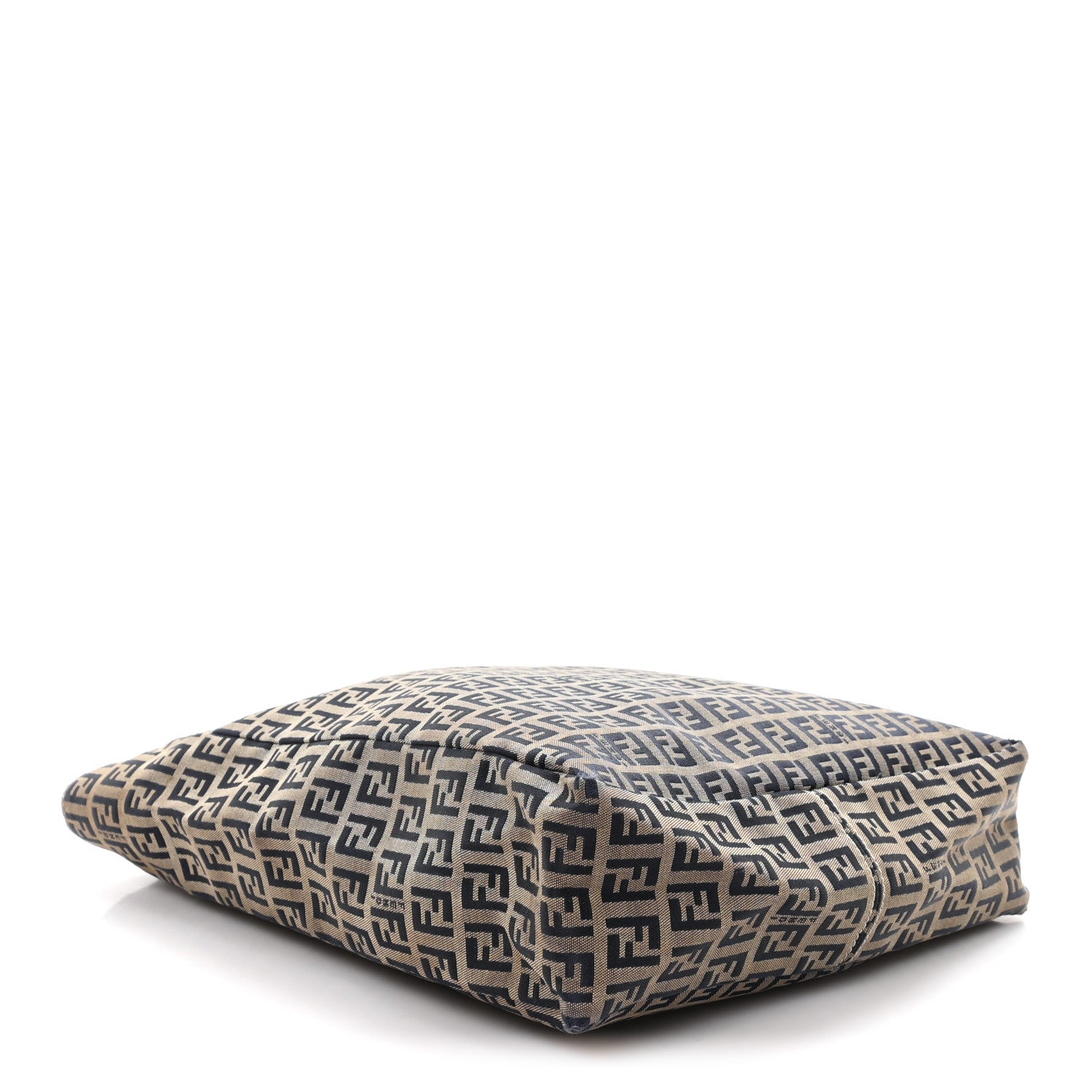 Fendi Zucchino Shopping Tote Navy 1767883 – FASHIONPHILE