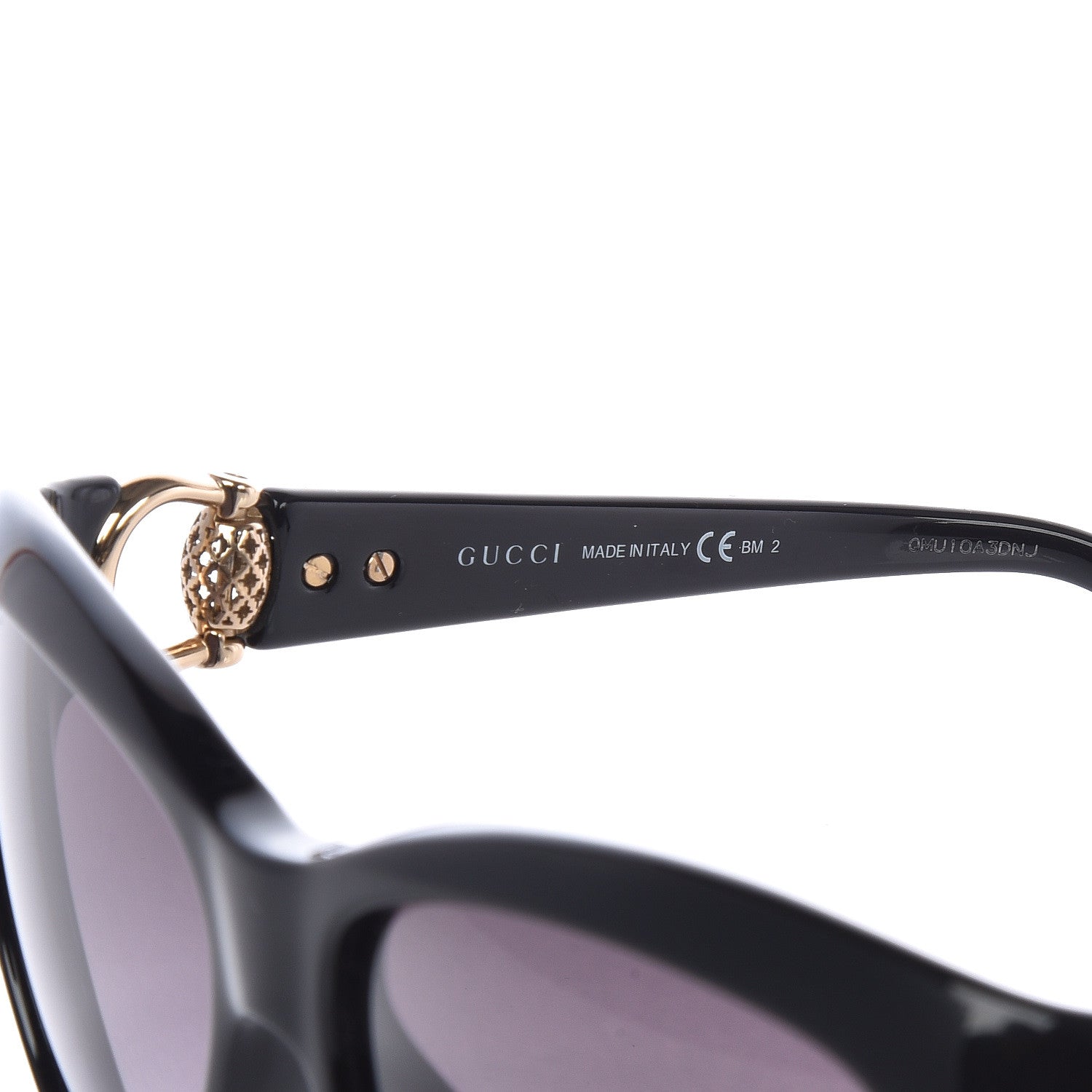 Gucci Horsebit Sunglasses 3711/S Black 5 of 6