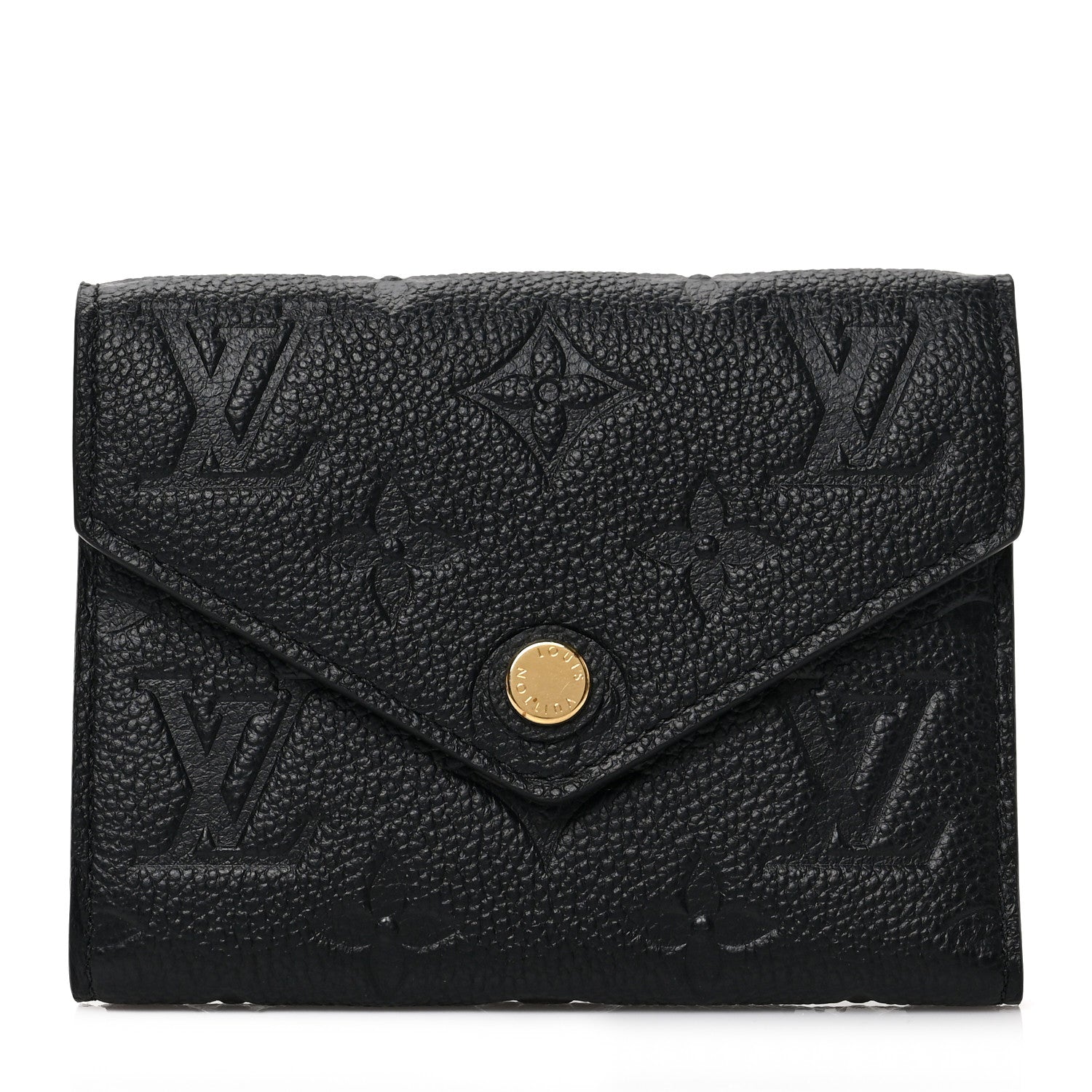 Louis Vuitton Empreinte Victorine Wallet Black 1 of 6