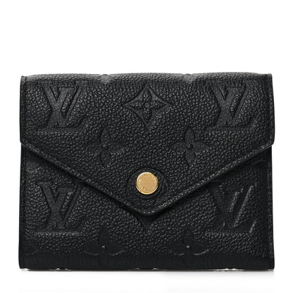 Louis Vuitton Empreinte Victorine Wallet Black 1 of 6