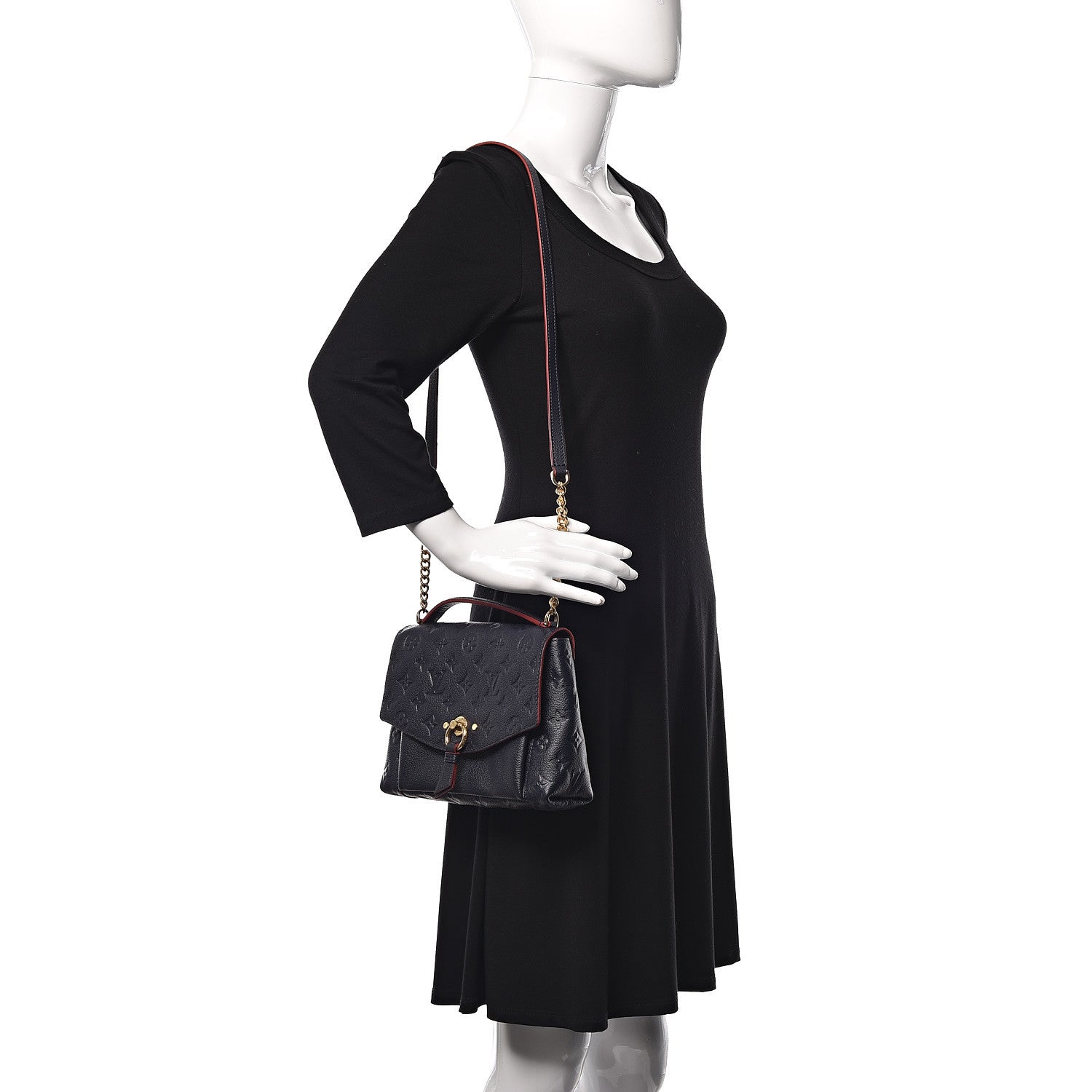 Louis Vuitton Empreinte Blanche BB Marine Rouge 2 of 11