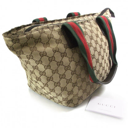 Gucci GG Monogram Medium Web Handle Bucket Tote 3 of 10