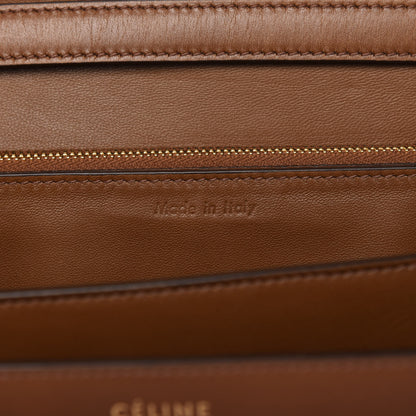Celine Box Calfskin Medium Classic Box Flap Bag Camel 9 of 14