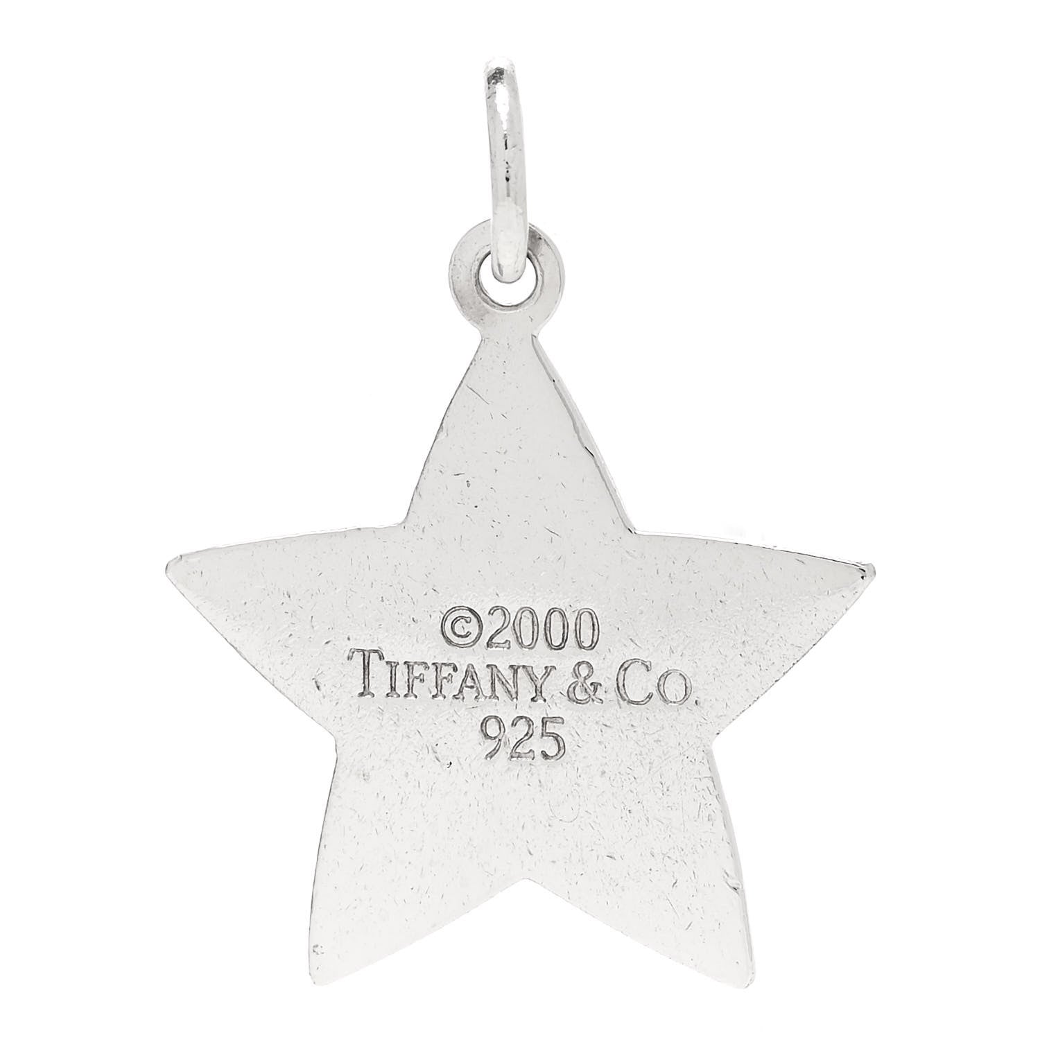 Tiffany Sterling Silver Star Charm 3 of 3