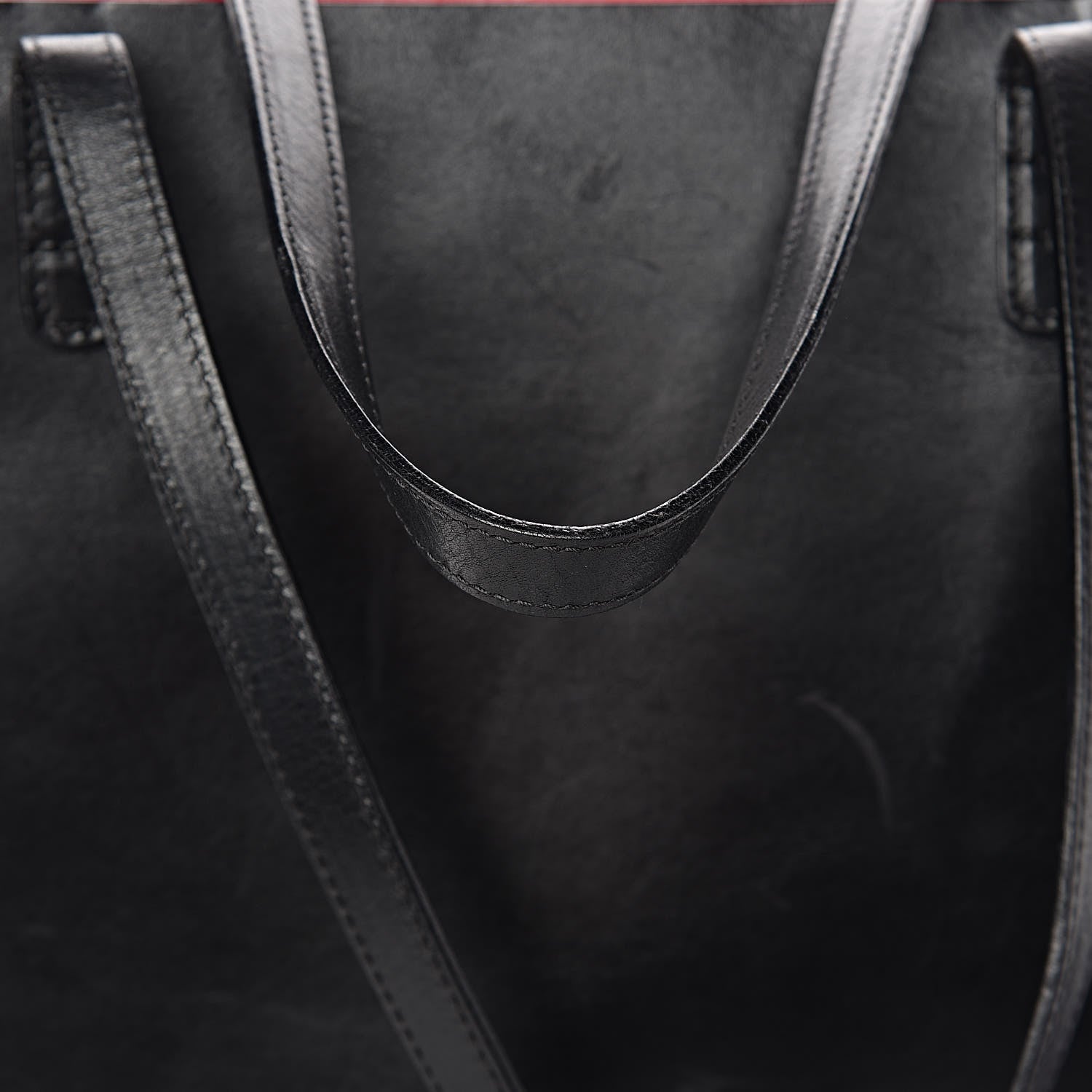 Mansur Gavriel Calfskin Large Shopping Tote Black Flamma 13 of 24