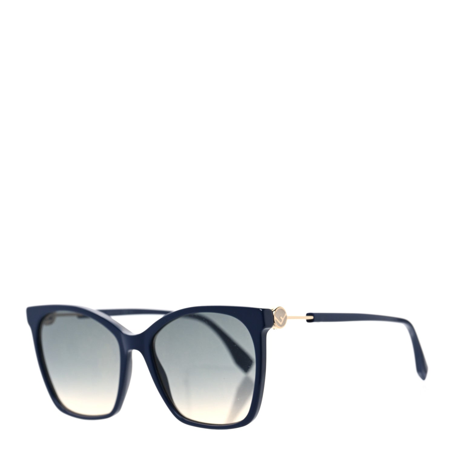 Fendi Acetate F Is Fendi FF Sunglasses FF 0344/S Navy 1 of 6
