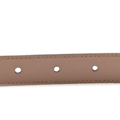 Gucci Plutone Calfskin Double G Reversible 20mm Belt Porcelain Rose White 75 30 4 of 6