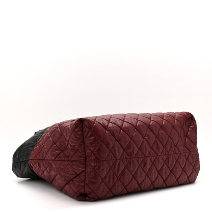 Chanel Nylon Quilted Medium Coco Cocoon Reversible Tote Black 6 of 17
