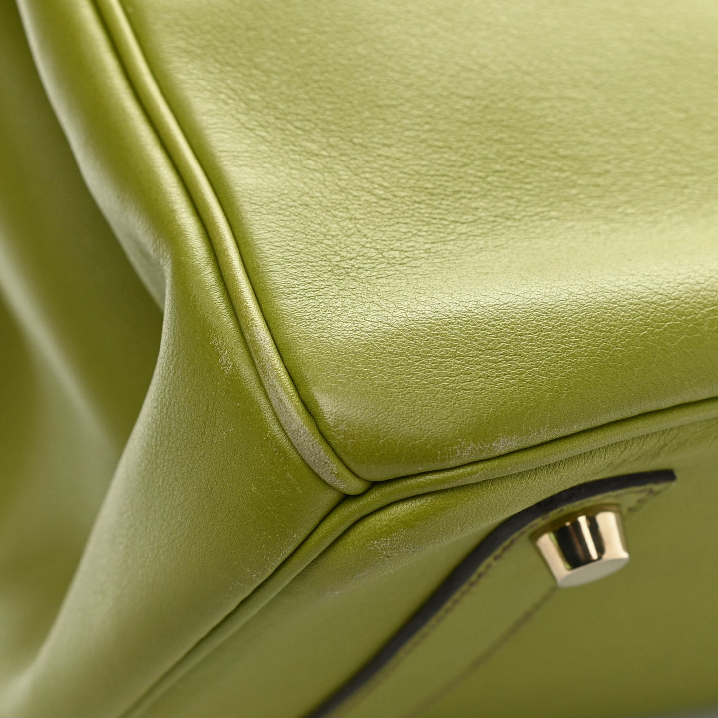 Swift Birkin 35 Vert Anis