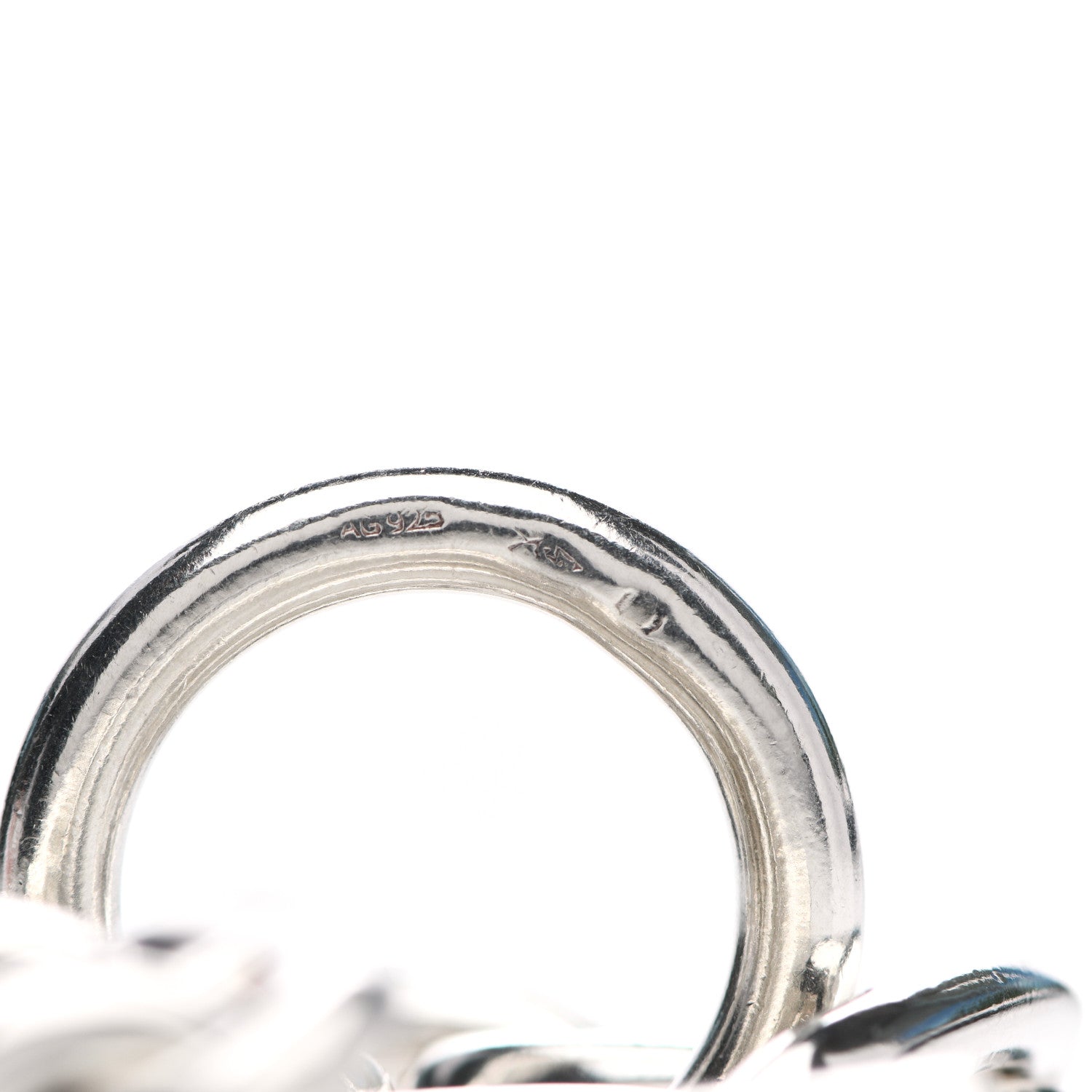 Hermes Sterling Silver MM Chaine d'Ancre Bracelet 5 of 6