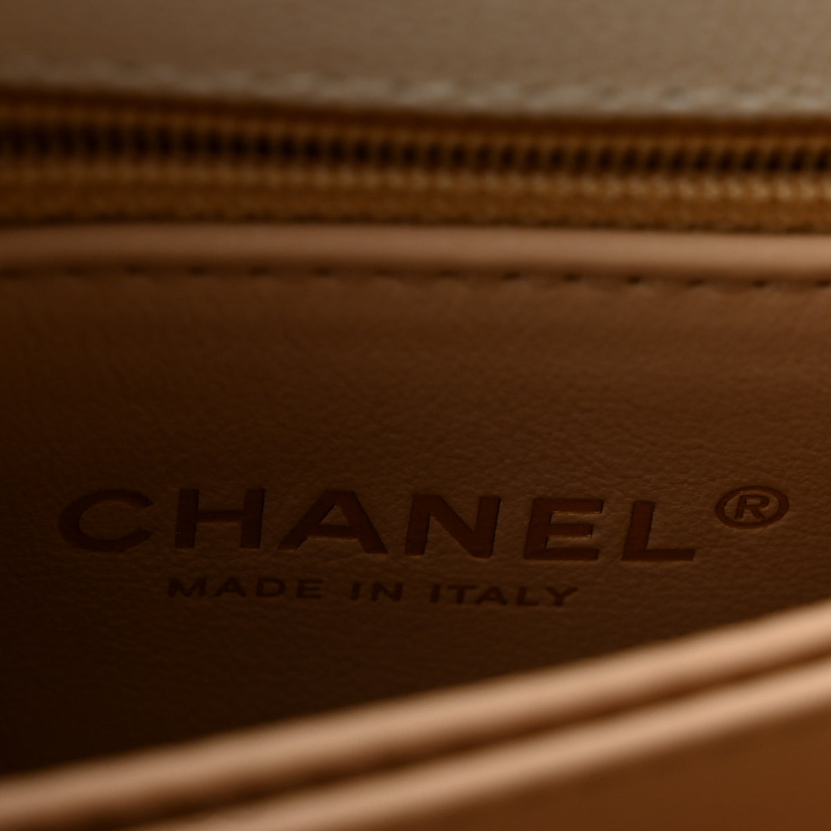 Chanel Caviar Quilted Mini Coco Handle Flap White 6 of 12