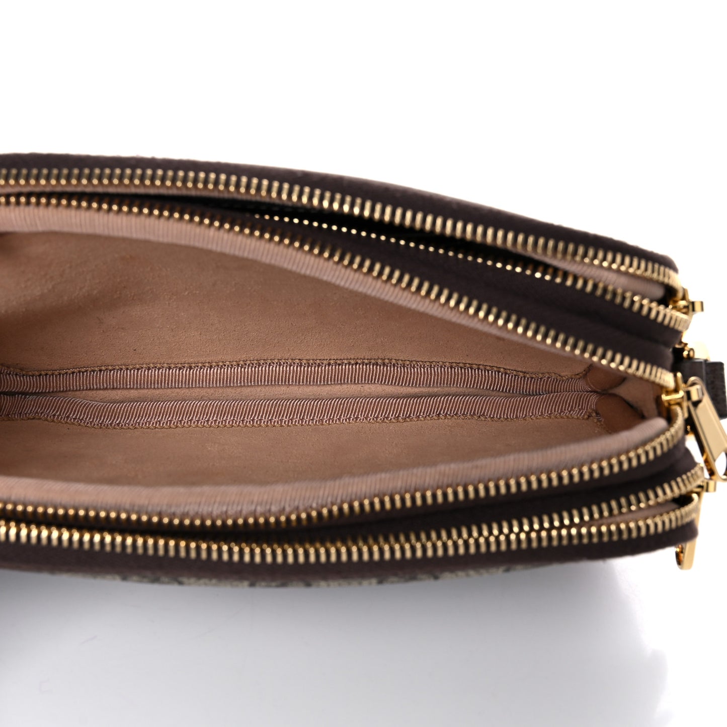 GG Supreme Monogram Web Mini Ophidia GG Bag Brown