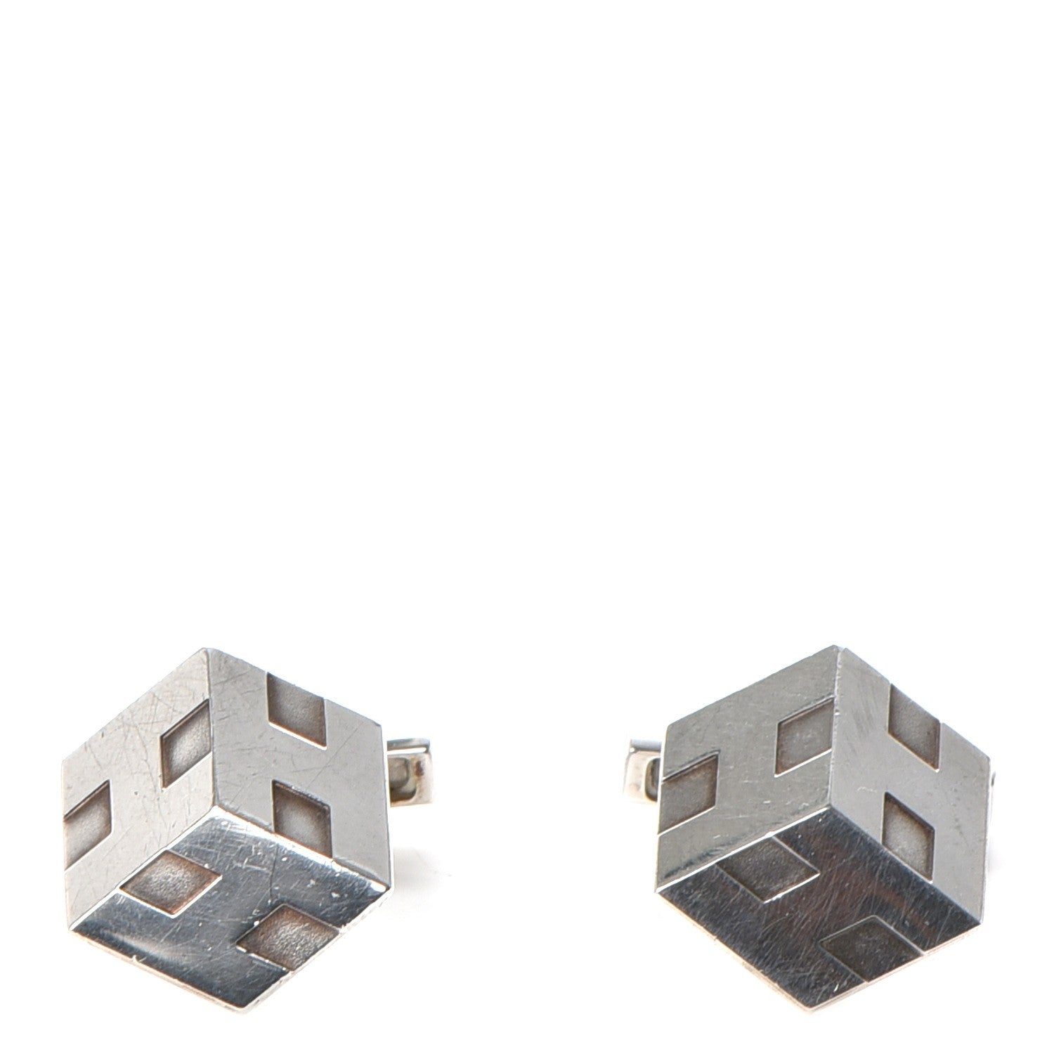 Hermes Palladium Cufflinks 1 of 8