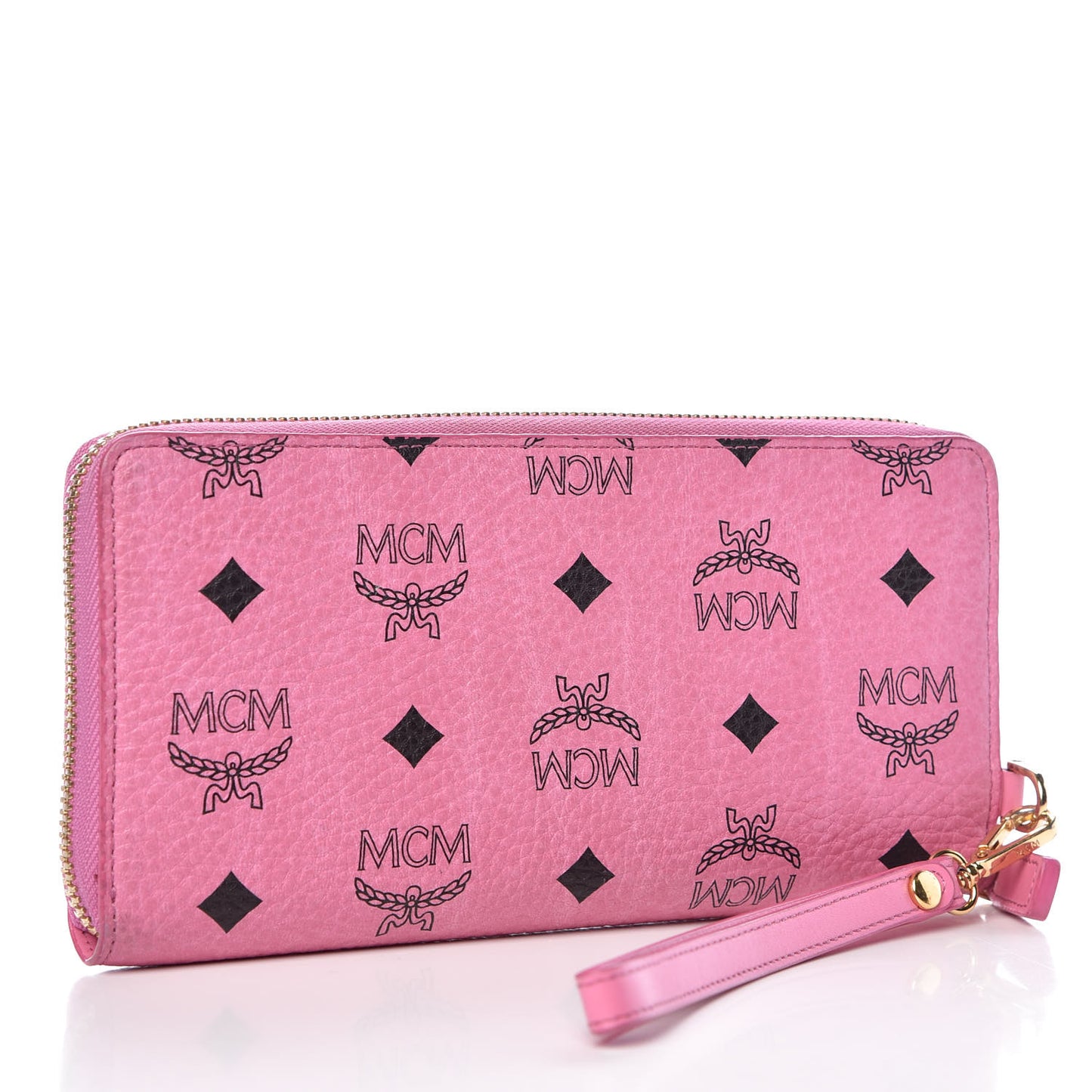 Visetos Large Zip Around Wallet Pink