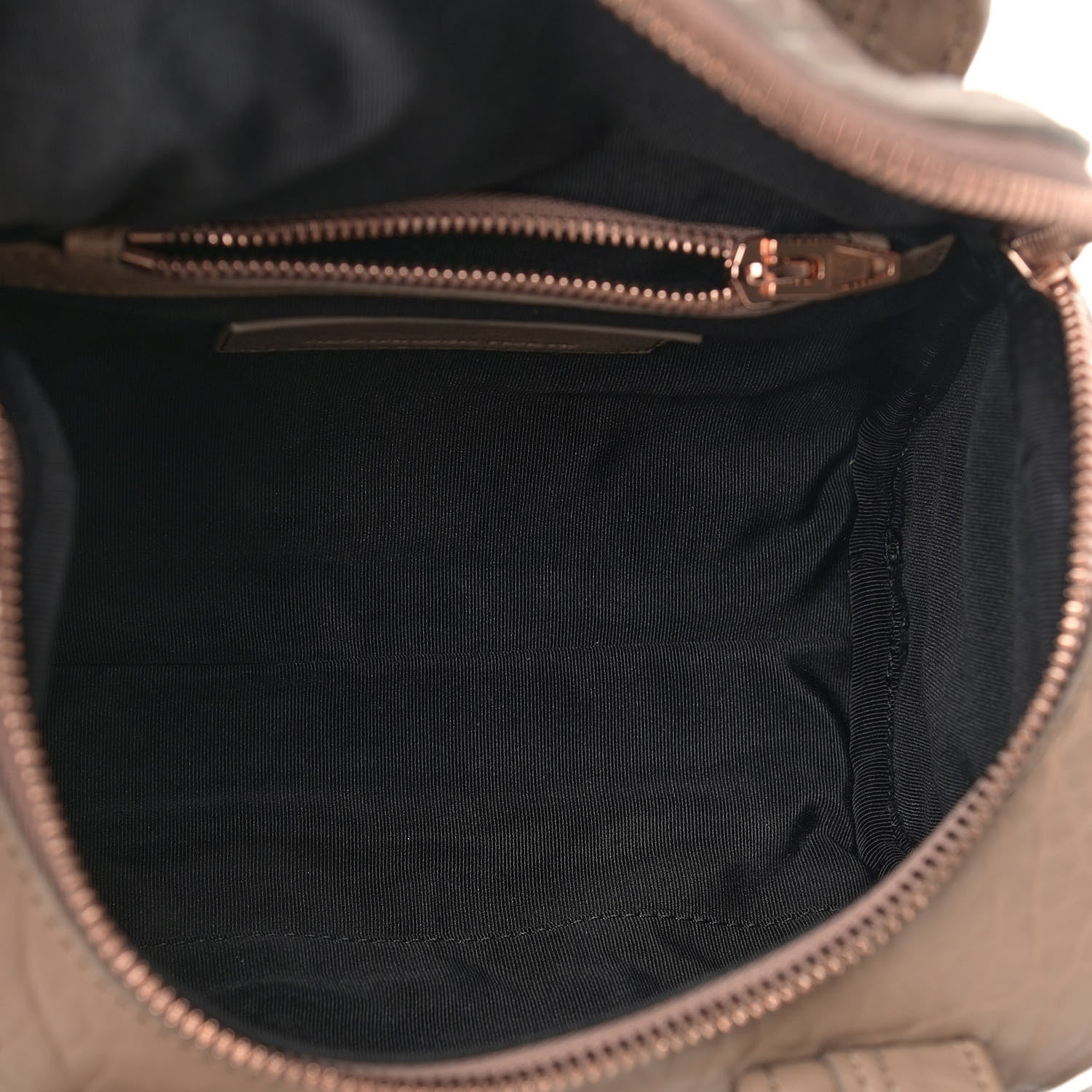 Alexander Wang Pebbled Lambskin Mini Rockie Latte Rose Gold Hardware 5 of 9