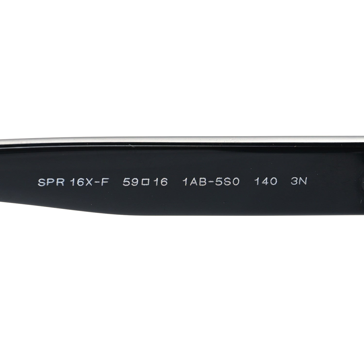 Prada Acetate Sunglasses SPR 16X-F Black 6 of 7