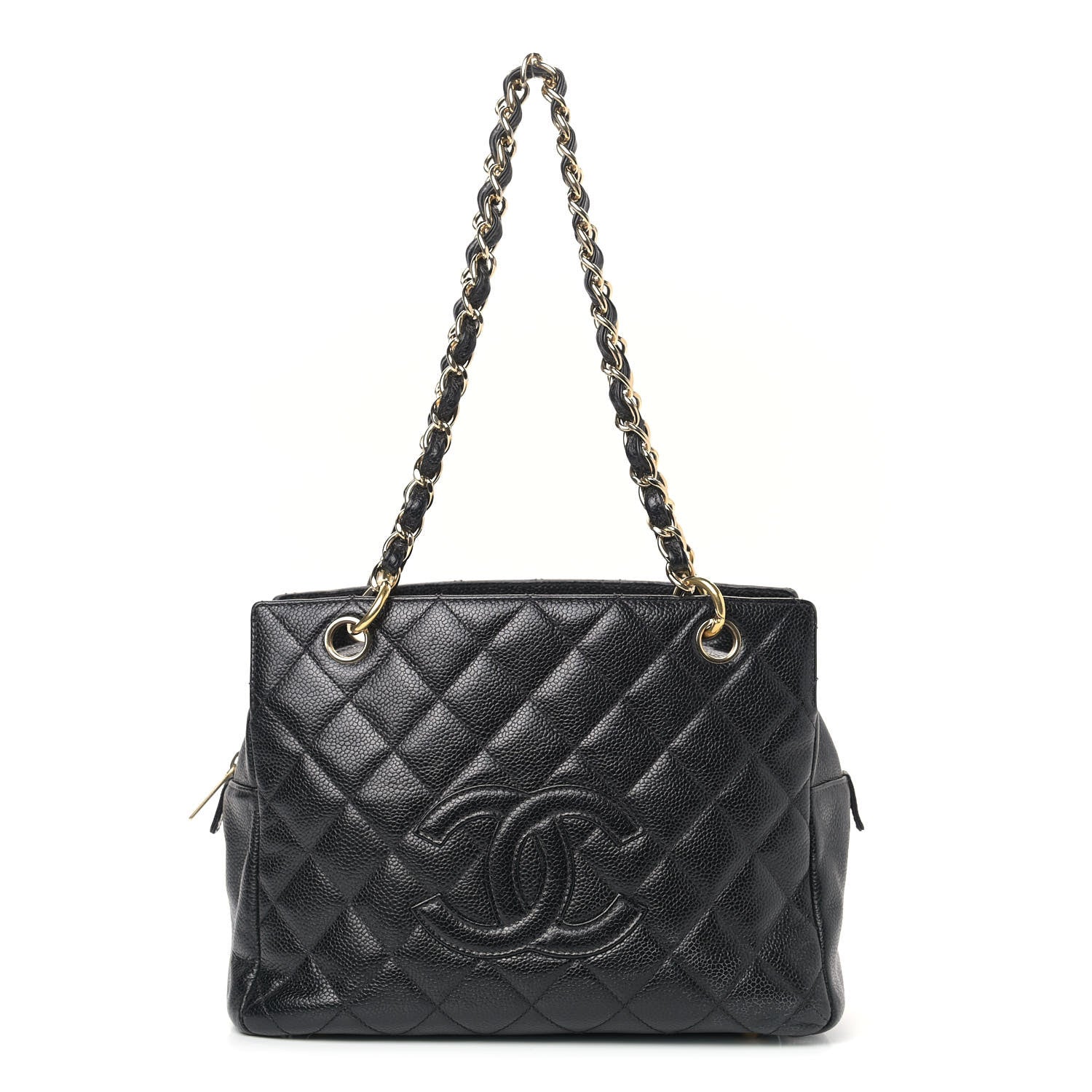Chanel Caviar Quilted Petit Timeless Tote PTT Black 1 of 11