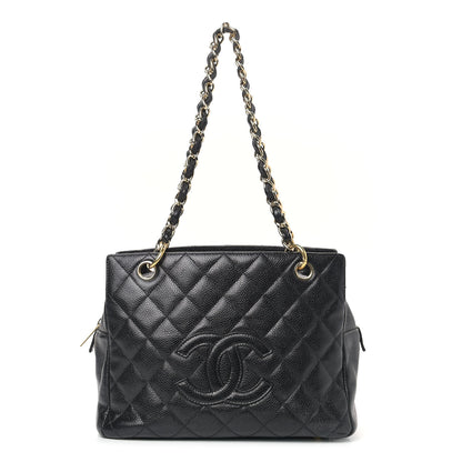 Chanel Caviar Quilted Petit Timeless Tote PTT Black 1 of 11