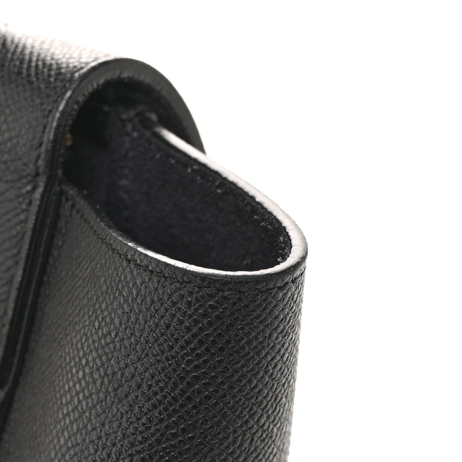 Celine Grained Calfskin Micro Belt Bag Black 26 of 27