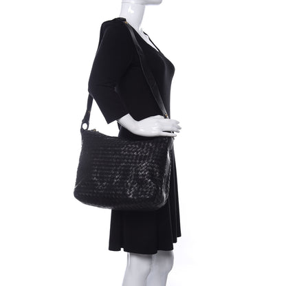 Bottega Veneta Nappa Intrecciato Hobo Black 2 of 13