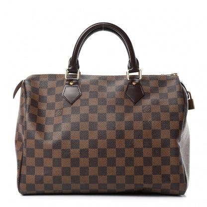 Louis Vuitton Damier Ebene Speedy 30 1 of 10