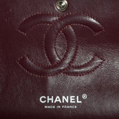 Chanel Lambskin Quilted Medium Double Flap Black 6 of 8