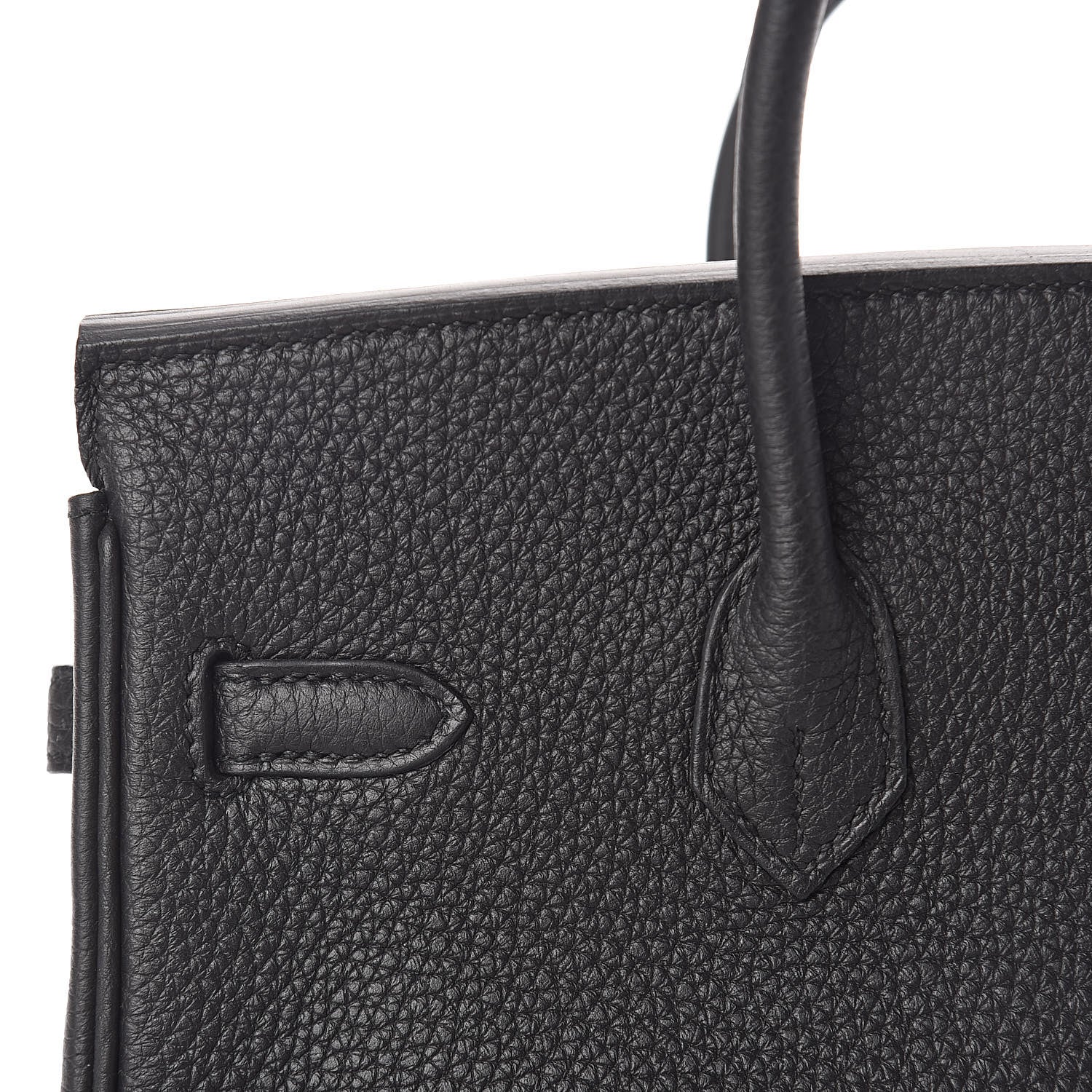 Hermes Togo Birkin 25 Black 15 of 34