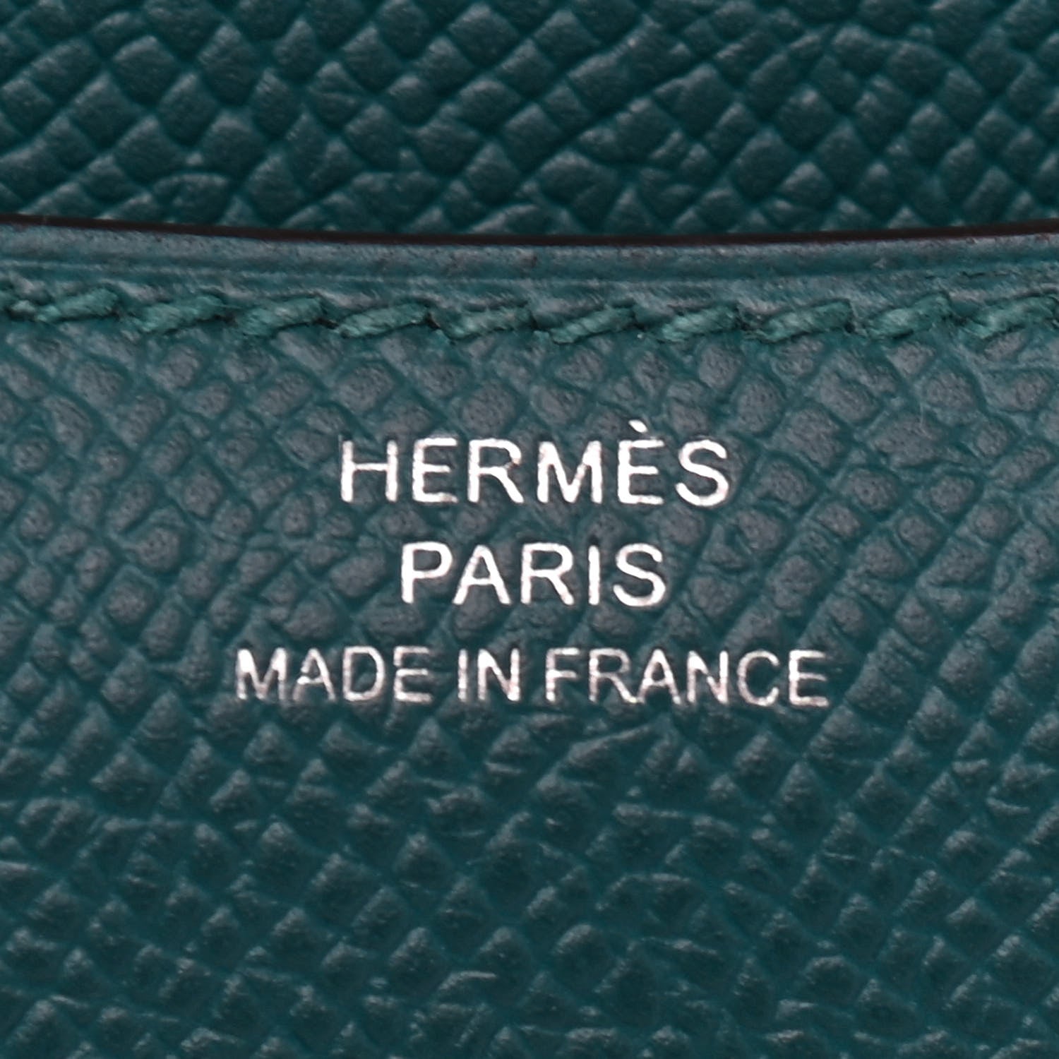 Hermes Epsom Enamel Constance 18 Vert Bosphore 6 of 9