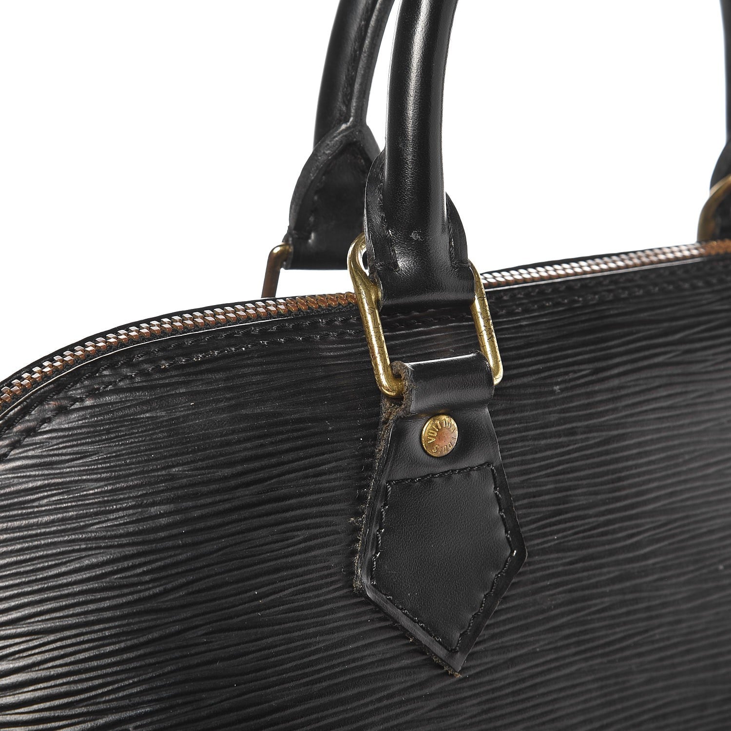 Louis Vuitton Epi Alma PM Black 9 of 9