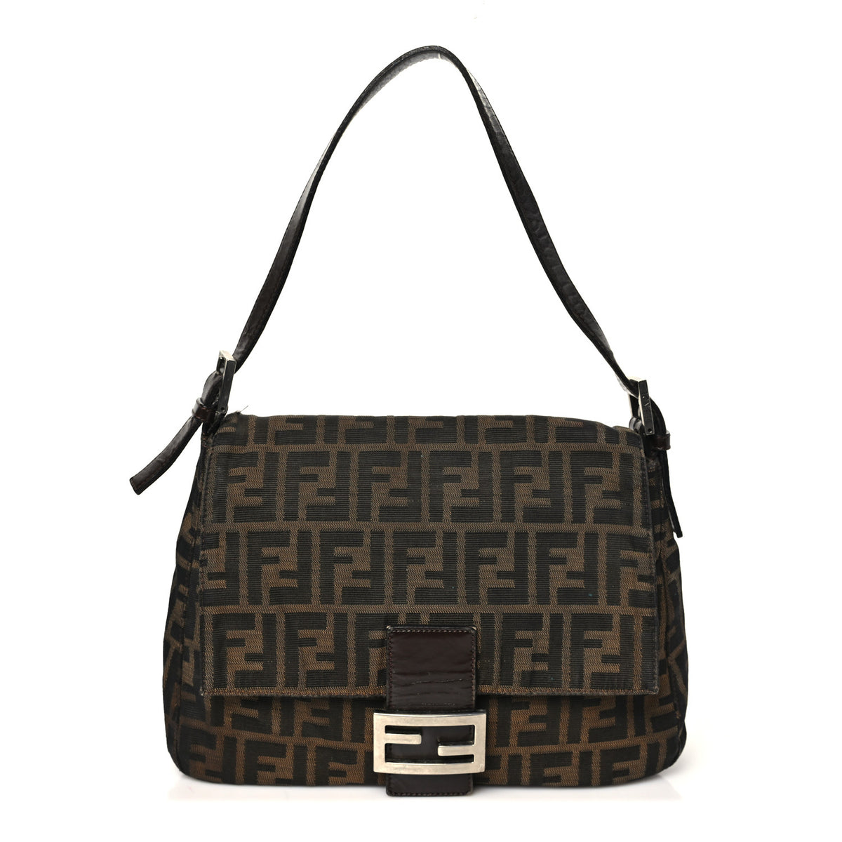 Fendi Zucca Mama Baguette Tobacco 1 of 14