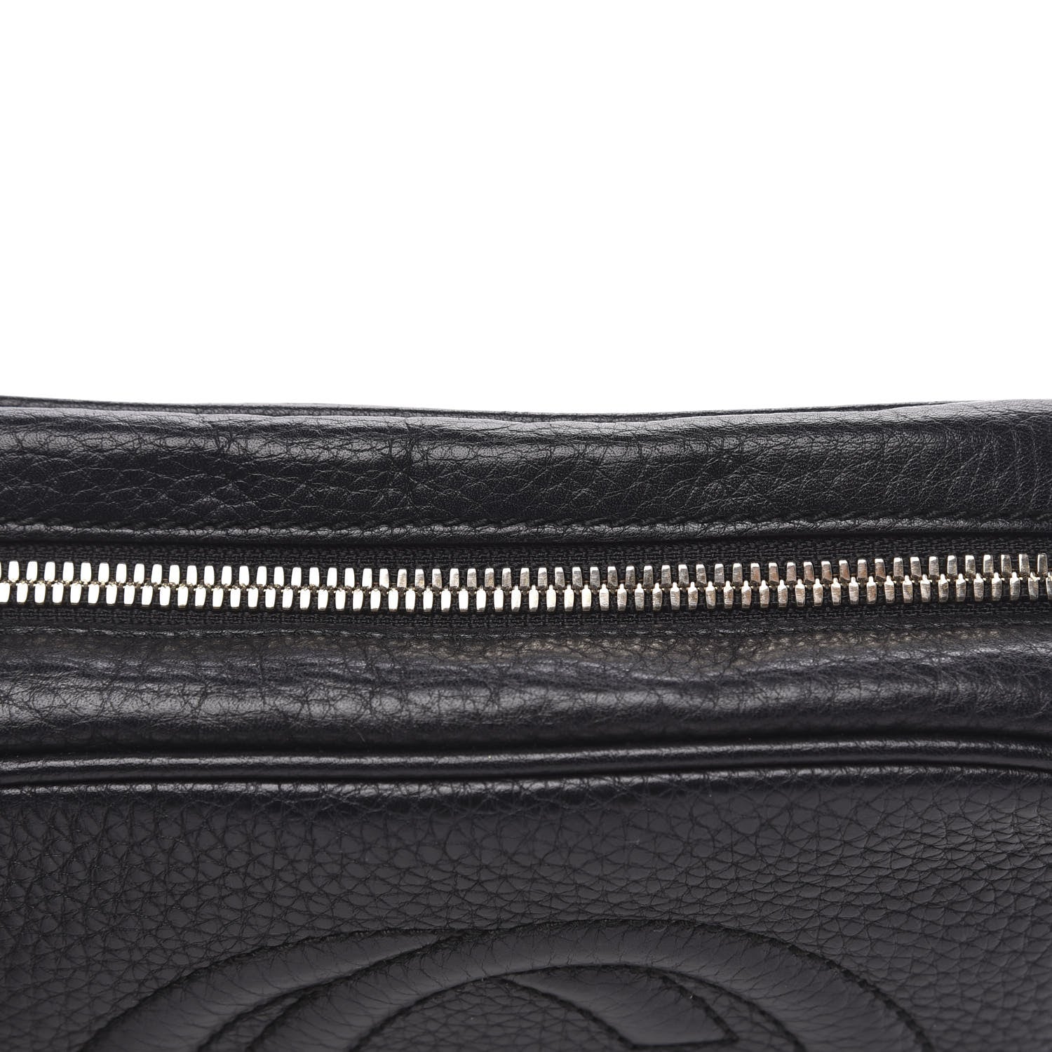 Gucci Pebbled Calfskin Small Soho Disco Bag Black 10 of 13