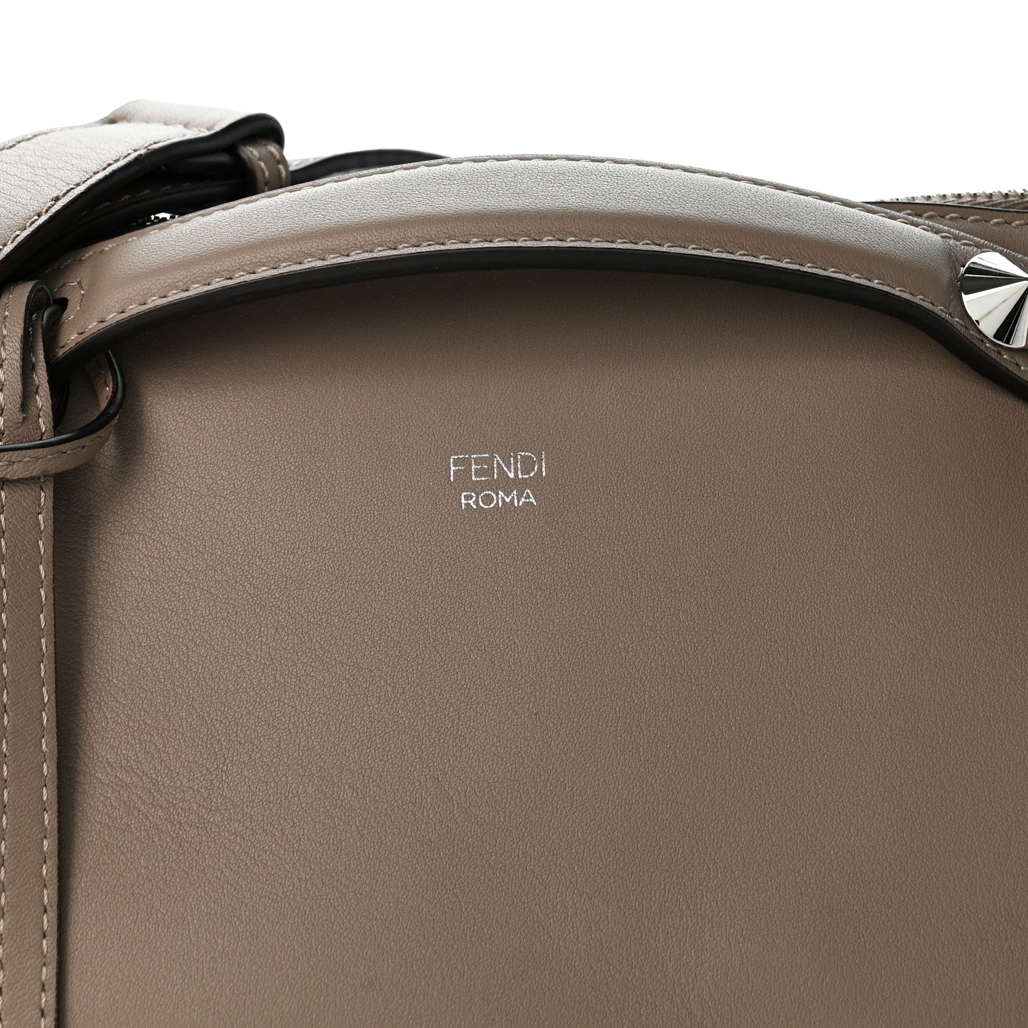 Fendi Vitello Dolce Medium By The Way Boston Bag Tortora 8 of 11