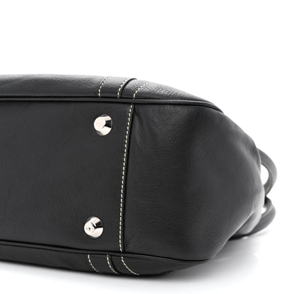 Christian Dior Calfskin Saint Germain Bag Black 9 of 11