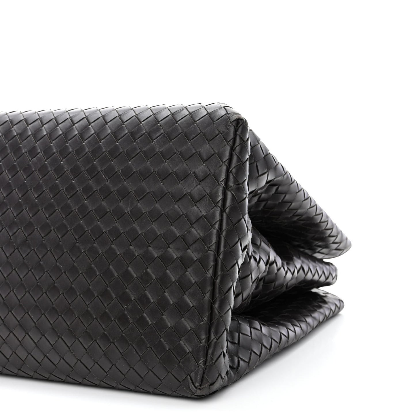 Nappa Intrecciato Medium Roma Tote Moro