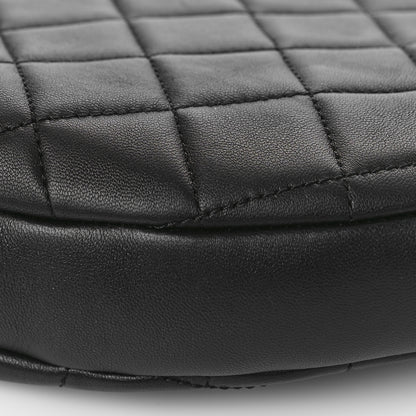 Chanel Lambskin Quilted All About Chains Hobo Black 11 of 12