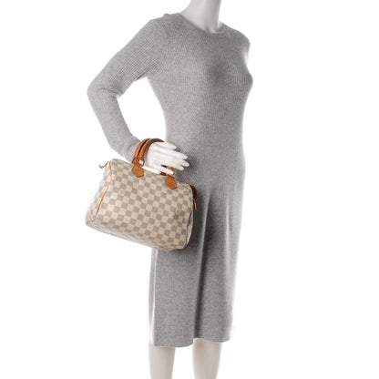 Louis Vuitton Damier Azur Speedy 25 2 of 11