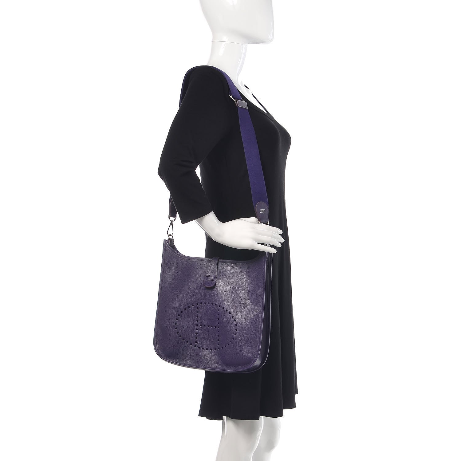 Hermes Epsom Evelyne III PM Iris 2 of 11