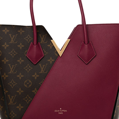 Louis Vuitton Calfskin Monogram Kimono Tote Grape 7 of 10