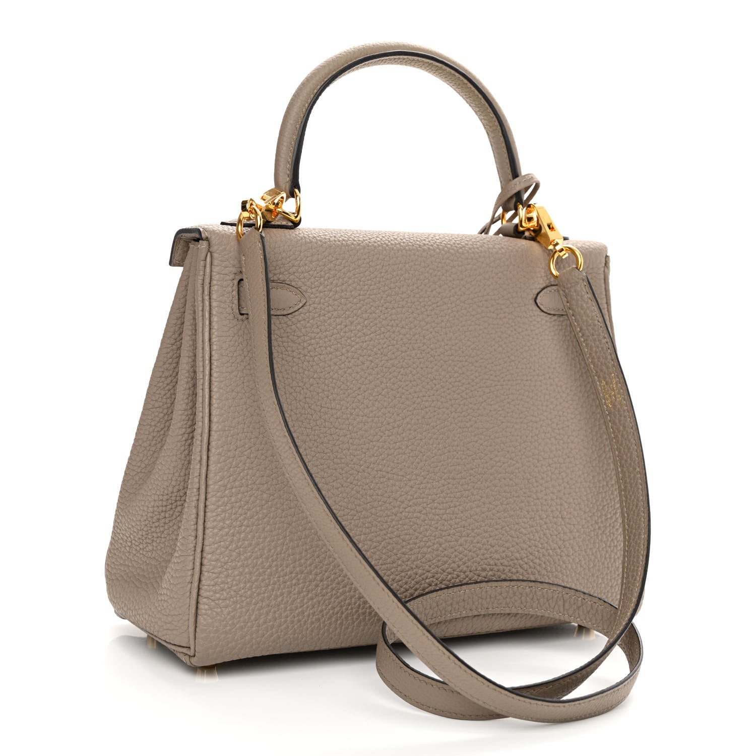 Hermes Togo Kelly Retourne 25 Gris Asphalte 3 of 9