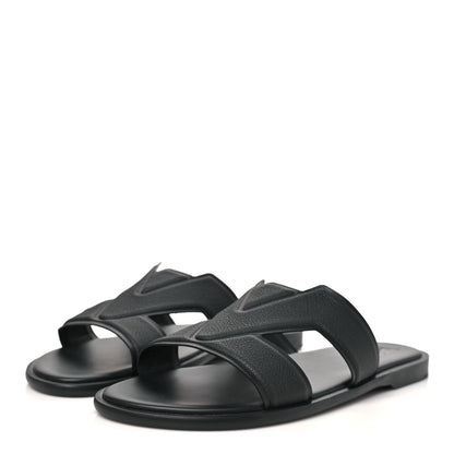 Louis Vuitton Taiga Mens LV Oasis Mules 11 Black 4 of 9