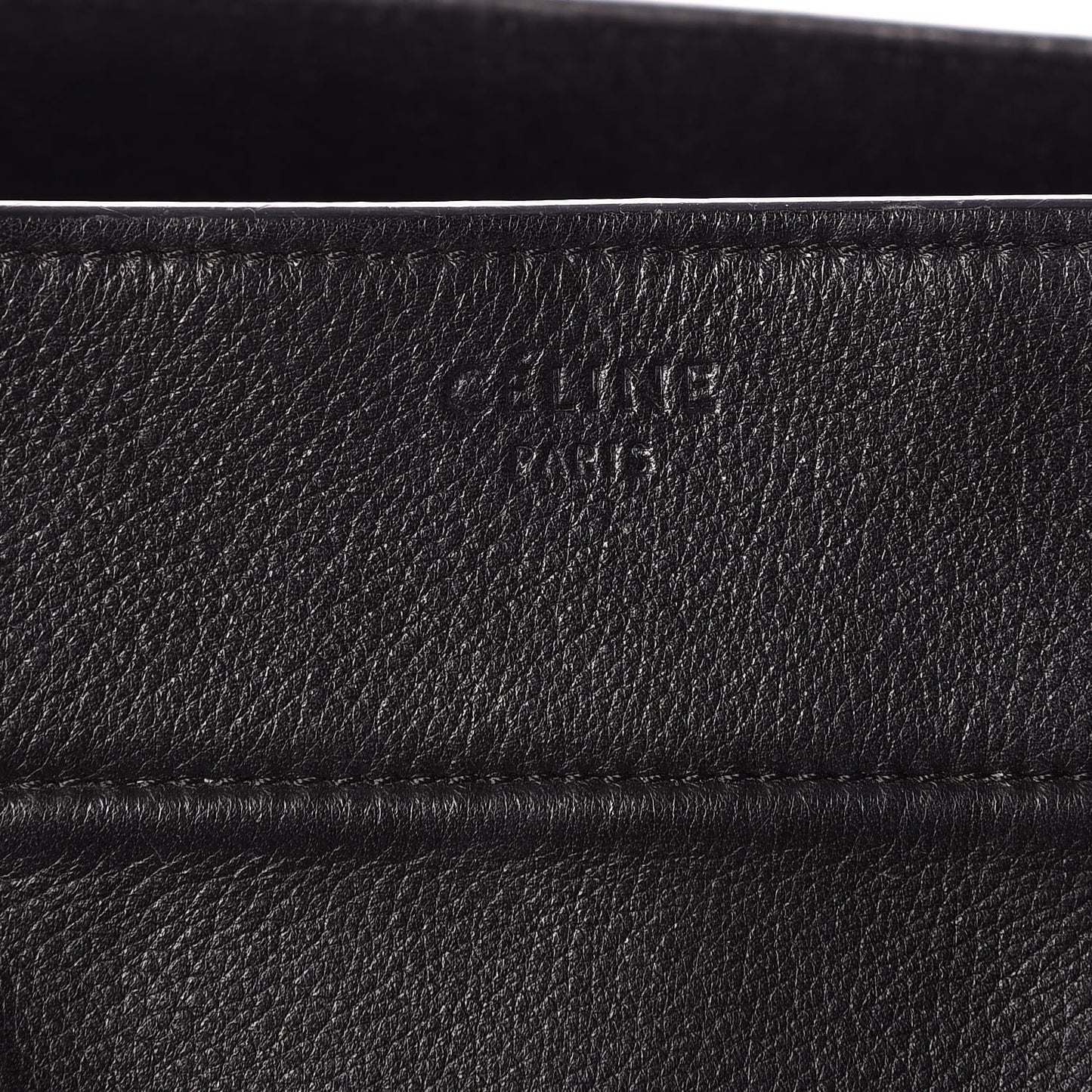 Supple Calfskin Medium Phantom Luggage Black
