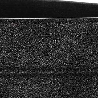 Celine Supple Calfskin Medium Phantom Luggage Black 7 of 9