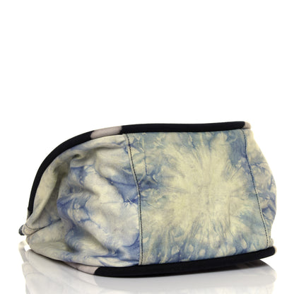 Proenza Schouler Canvas Tie Dye Tote Black Lime 3 of 4