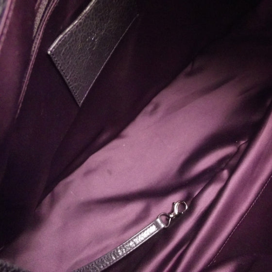 Leather On The Road Flap Purple