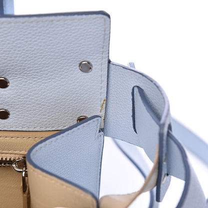 Givenchy Grained Calfskin Mini Horizon Satchel Pale Blue 7 of 12