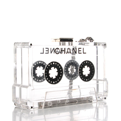 Chanel Lucite Cassette Clutch 3 of 7