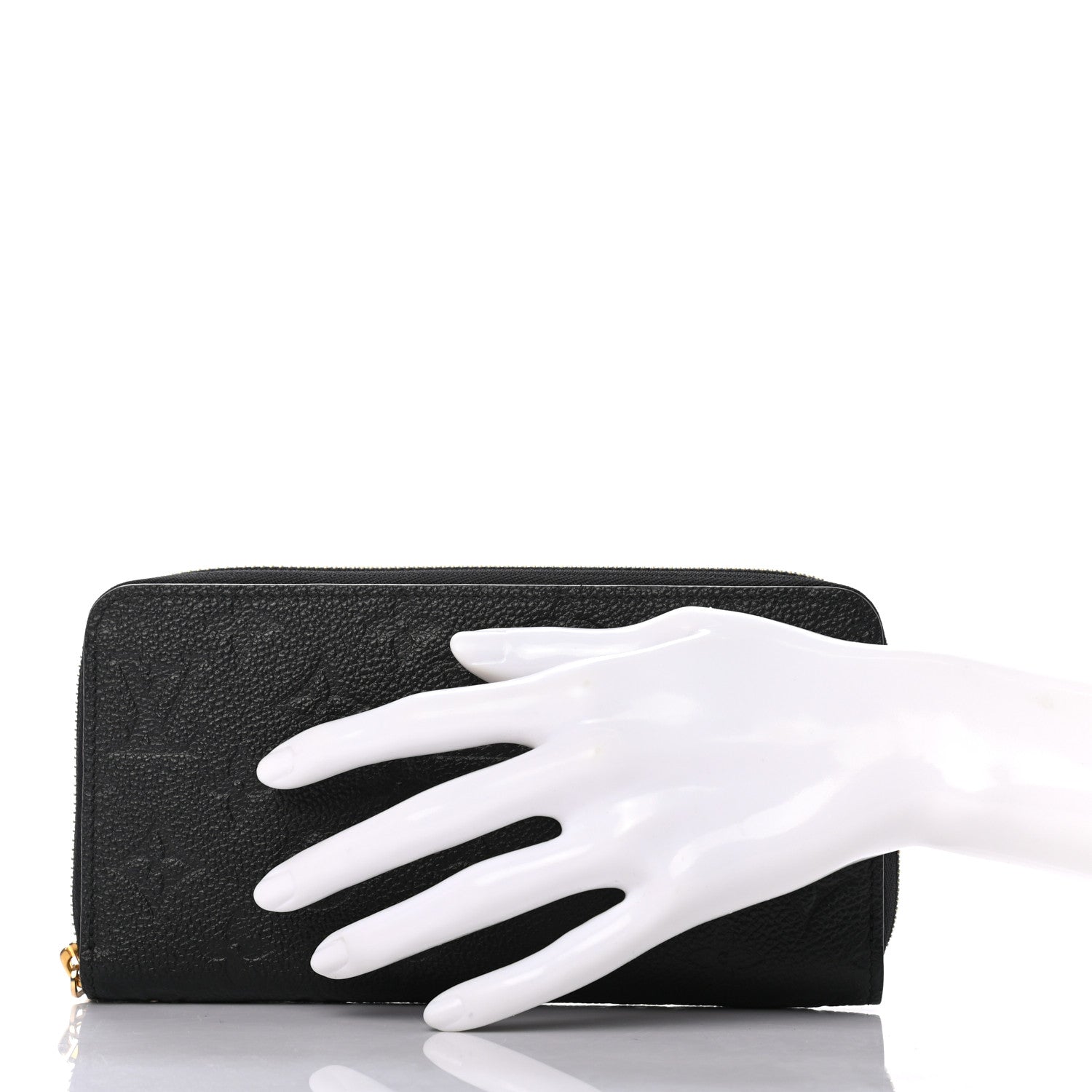 Louis Vuitton Empreinte Zippy Wallet Black 2 of 7